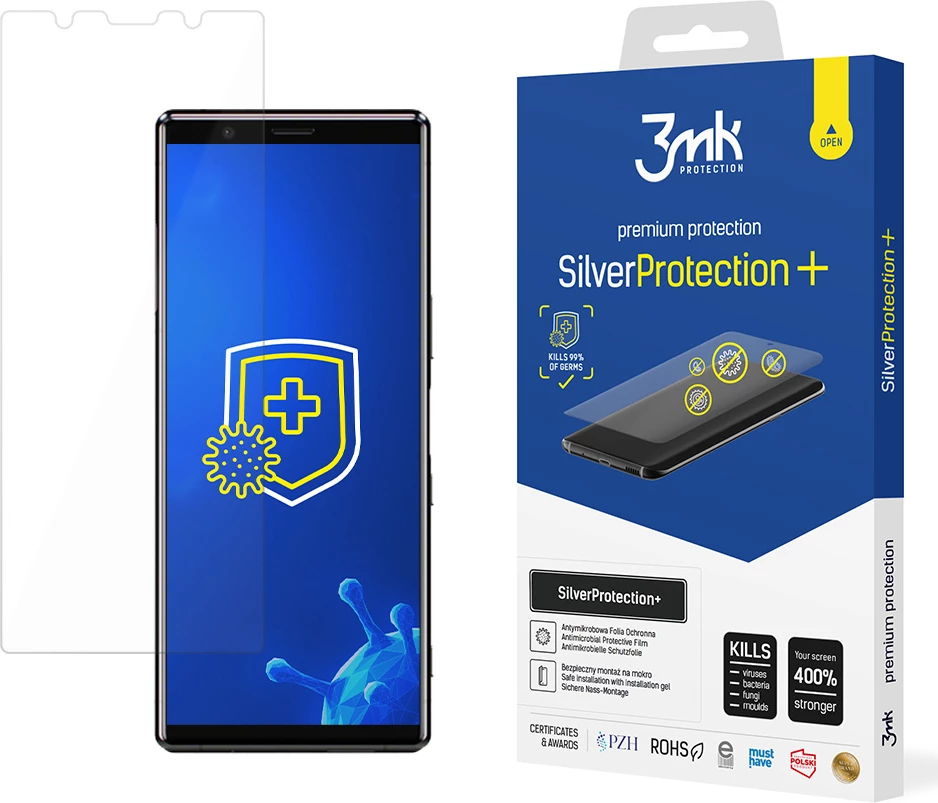 Folje mbrojtëse për ekran, 3mk Protection SilverProtection+ për Sony Xperia 5