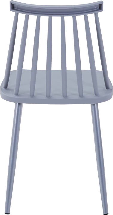 Karrige Aurora I pp ngjyrë gri-gri këmbë metalike 43x48x79cm