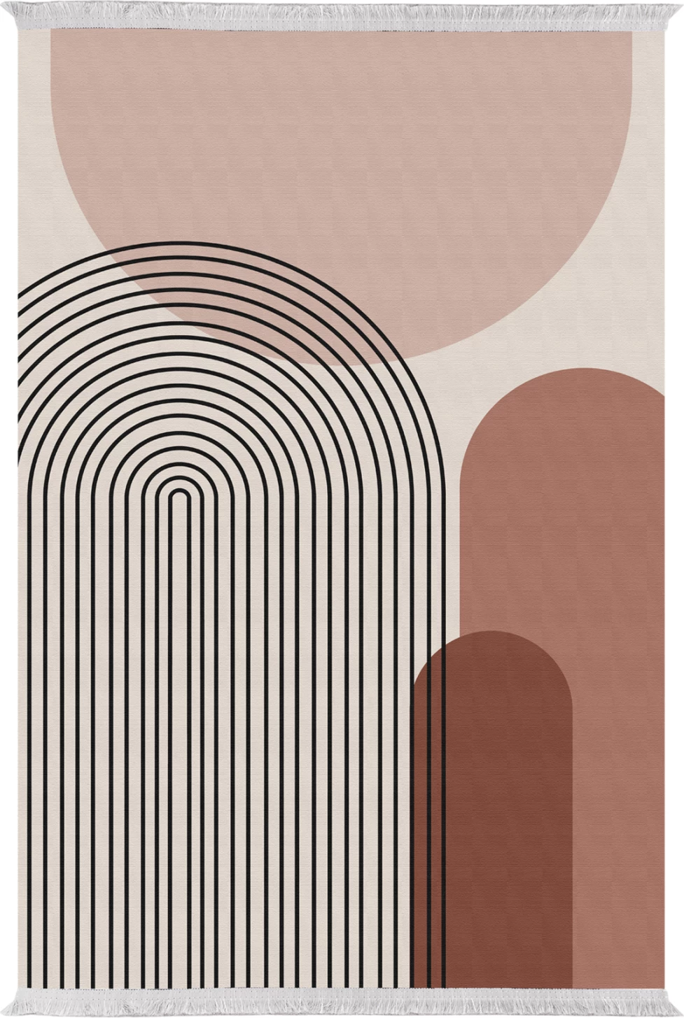 Tepih për dhomë ndeje me thekë, Josiane FH7675.48, shumëngjyrësh, 160x230 cm