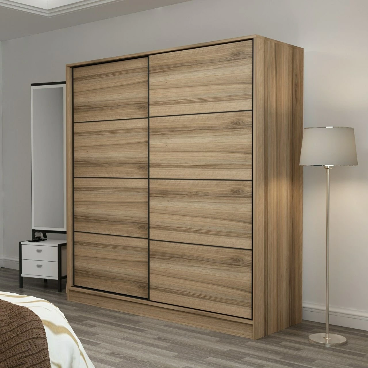 Dollap Hanah Home, Kale, dore, 180x210x52cm