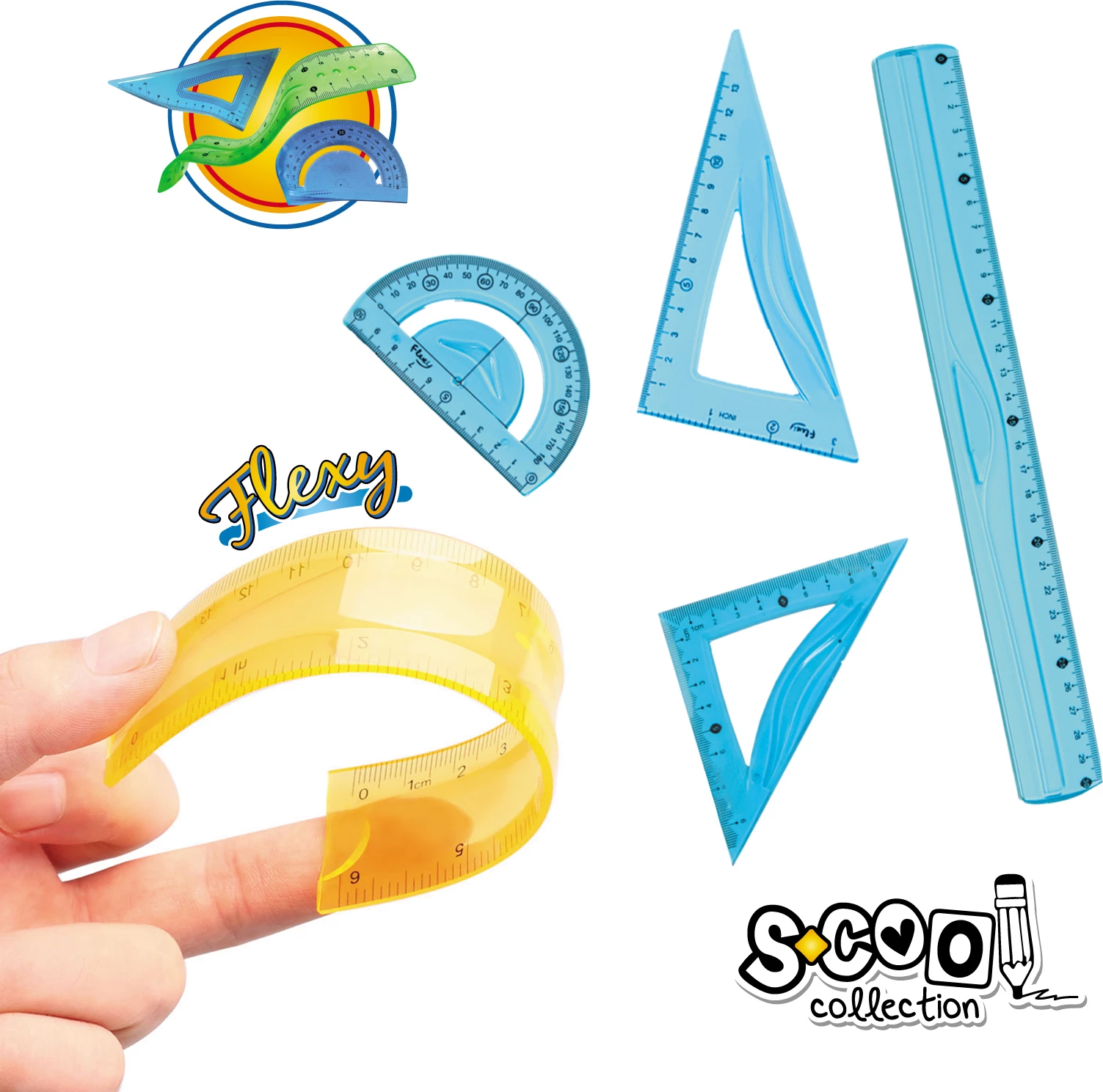 OSH VIZORE SET FLEXY 30CM 1/24 SC572