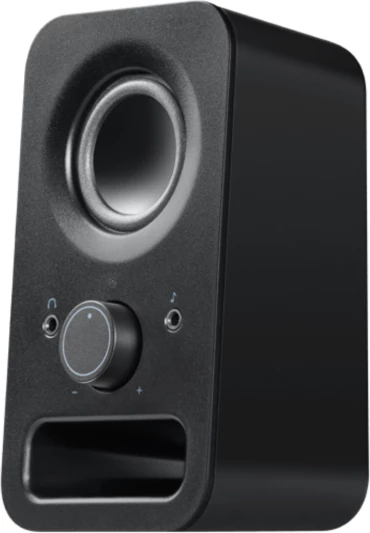 Altoparlantë Logitech Z150, 2.0, 3W RMS (6W), 3.5mm, të zeza, set 2 copë