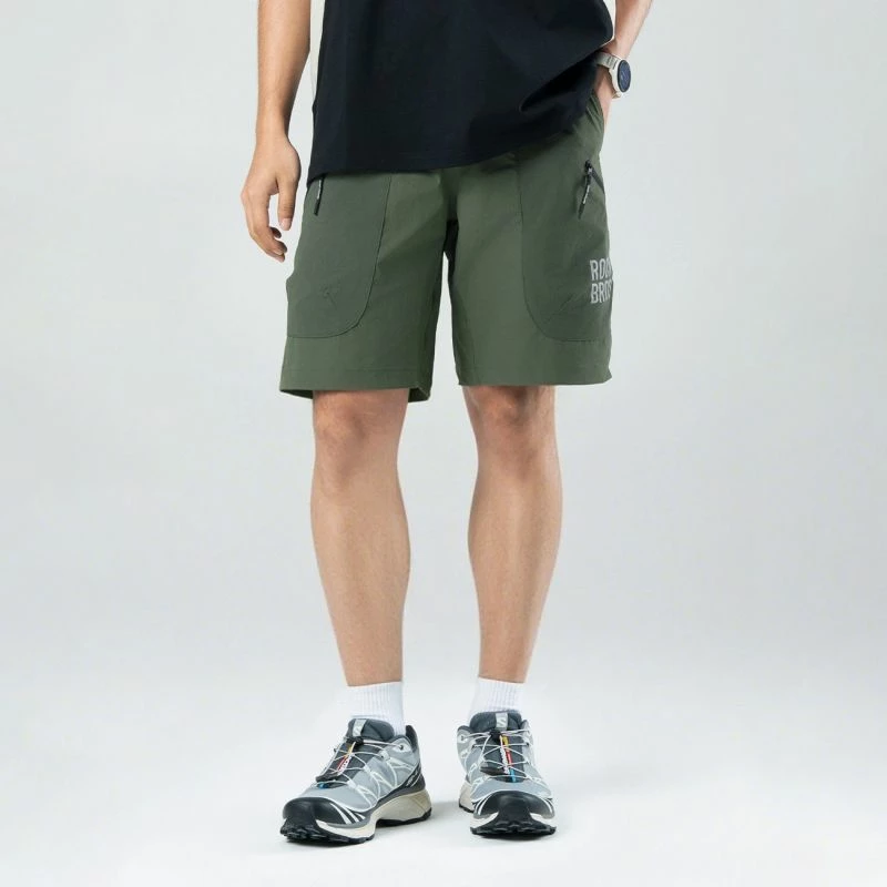 Shorce sportive Rockbros YDDK015, të gjelbra, XXL me rrip