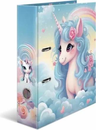 Renditës dokumentesh HERMA Happy Unicorns A4, karton, shumëngjyrësh