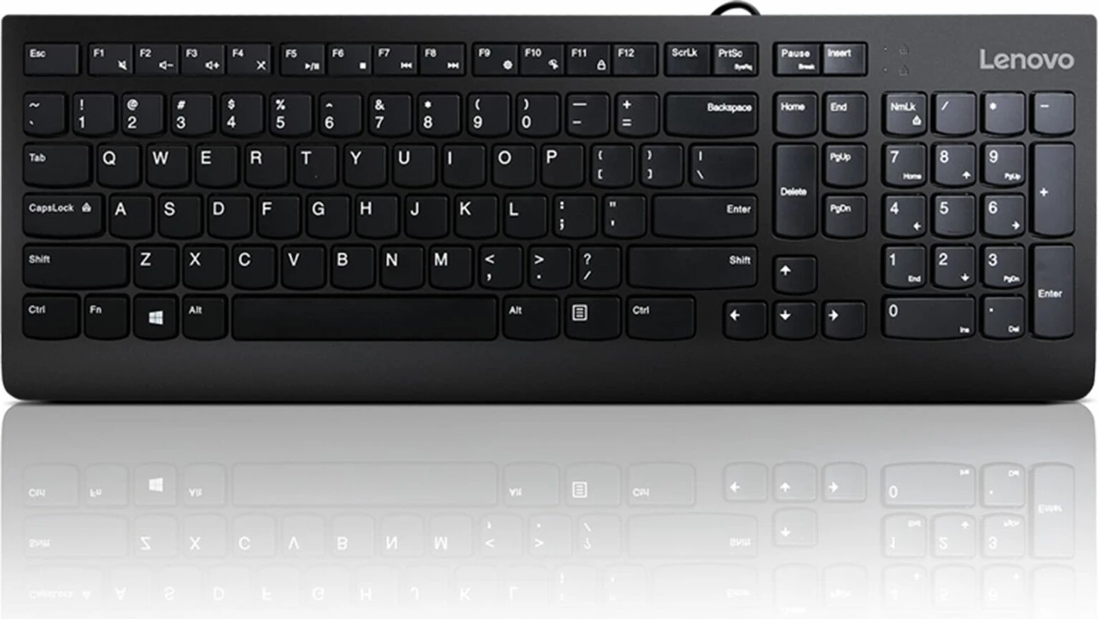 TASTIERE LENOVO 300 GX30M39655 | ERGONOMIC BLACK 