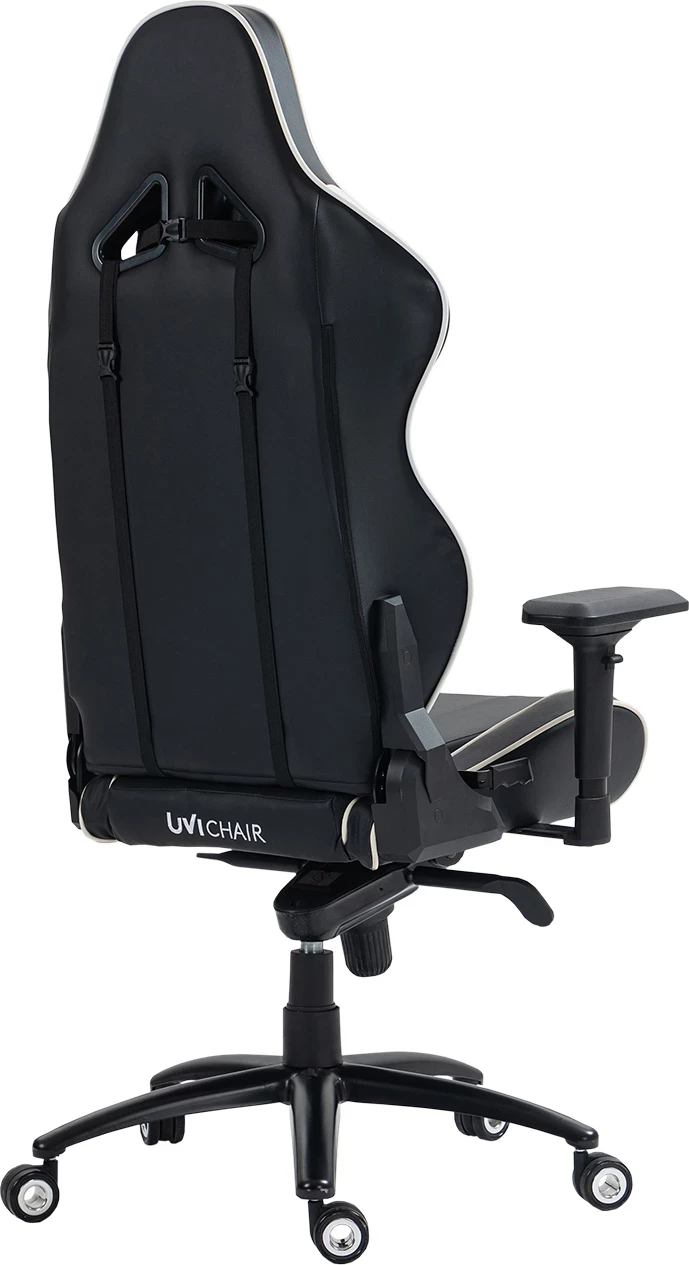 Karrige gaming/zyre UVI Sport XL UVI9000, deri 185 kg, PU lëkurë, E bardhë