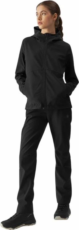 Jakne softshell 4f femra, e zezë [Madhësia: XL]