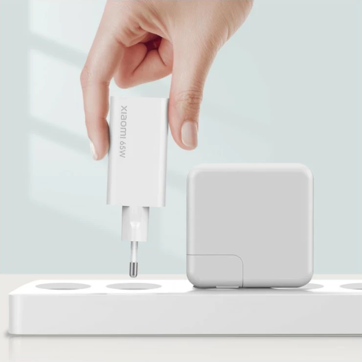 Karikues Xiaomi Mi Charge Type-C Fast Charge 65W, i bardhë