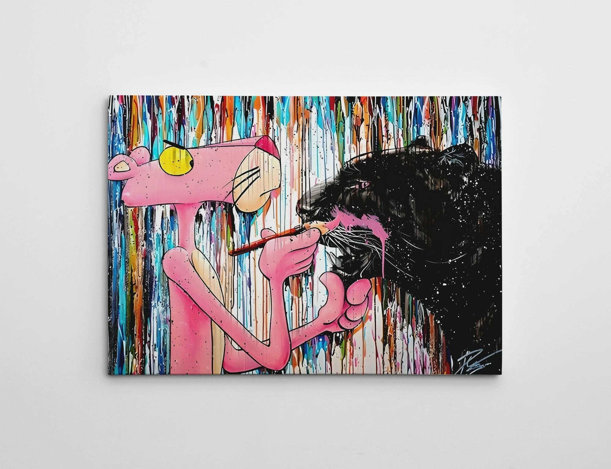 Pikturë dekorative në kanavacë, Wallity WY340, shumëngjyrëshe, 50x70cm