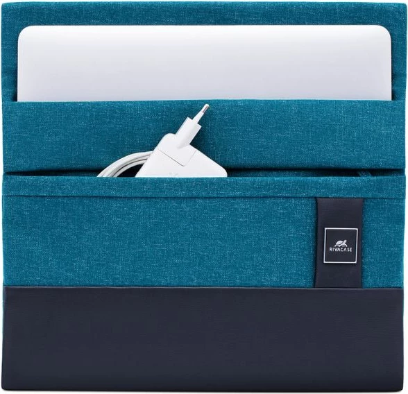 çantë/këllëf laptopi RIVACASE Lantau 8803 13.3\" Aqua Melange, blu