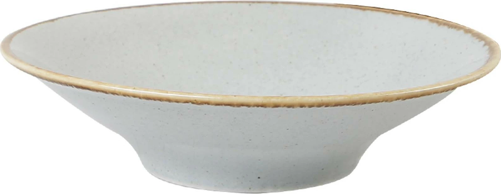 Pjatë e thellë Porland Seasons Ashen 200 mm 650 ml, gri, set 6 copë