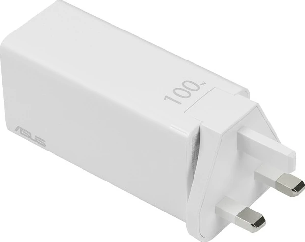 Karikues laptopi ASUS 90XB07IN-BPW010, 100W, 2x USB-C + USB-A, i bardhë