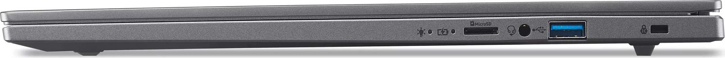Laptop Acer Aspire 16 AI A16-11M-X04K, Snapdragon X X1-26-100, 16GB RAM, 512GB SSD, Windows 11 Home, gri