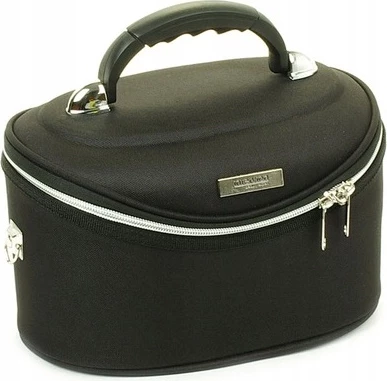 Kuti kozmetike Inter Vion ovale mesatare e zezë 1 copë