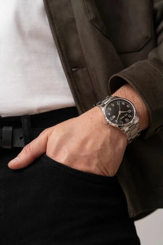 Orë dore për meshkuj Paul Lorens, e zezë