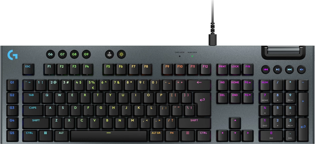 Tastierë gaming, Logitech G915 X 920-012942, layout US-Int., madhësi standarde, e zezë
