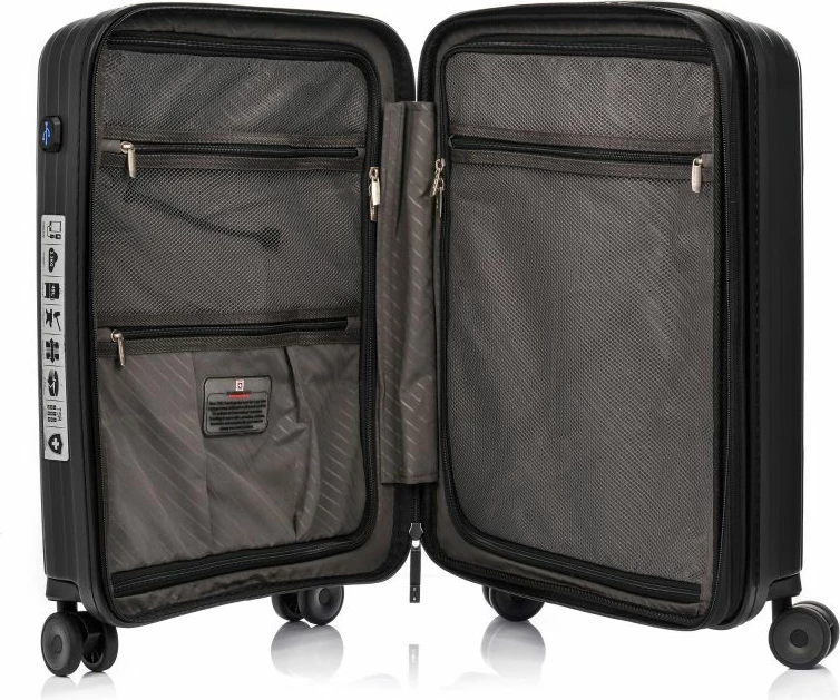Valixhe për udhëtim SwissBags, e zezë [Madhësia: Standarde]