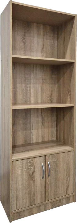 Raft librash Tekaro, ngjyrë sonoma, 60x29x166cm