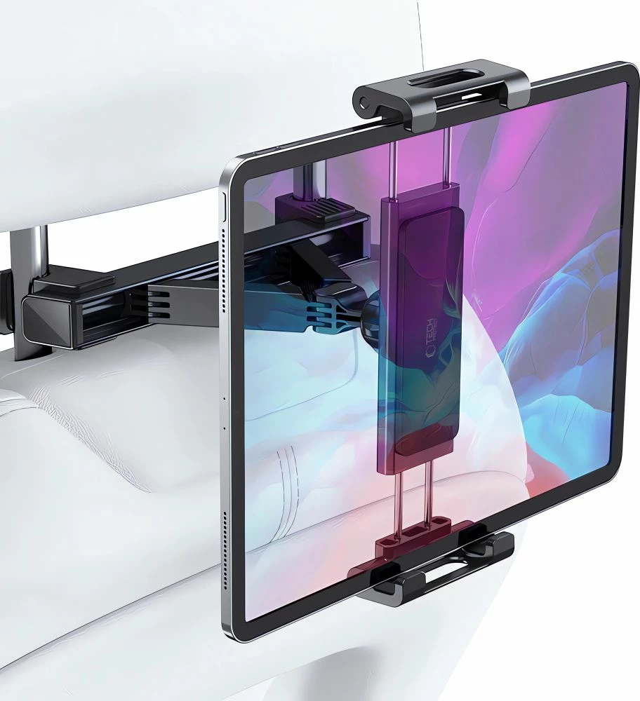 Mbajtës për tabletë/celular Tech-Protect V3 për mbështetëse koke, i zi