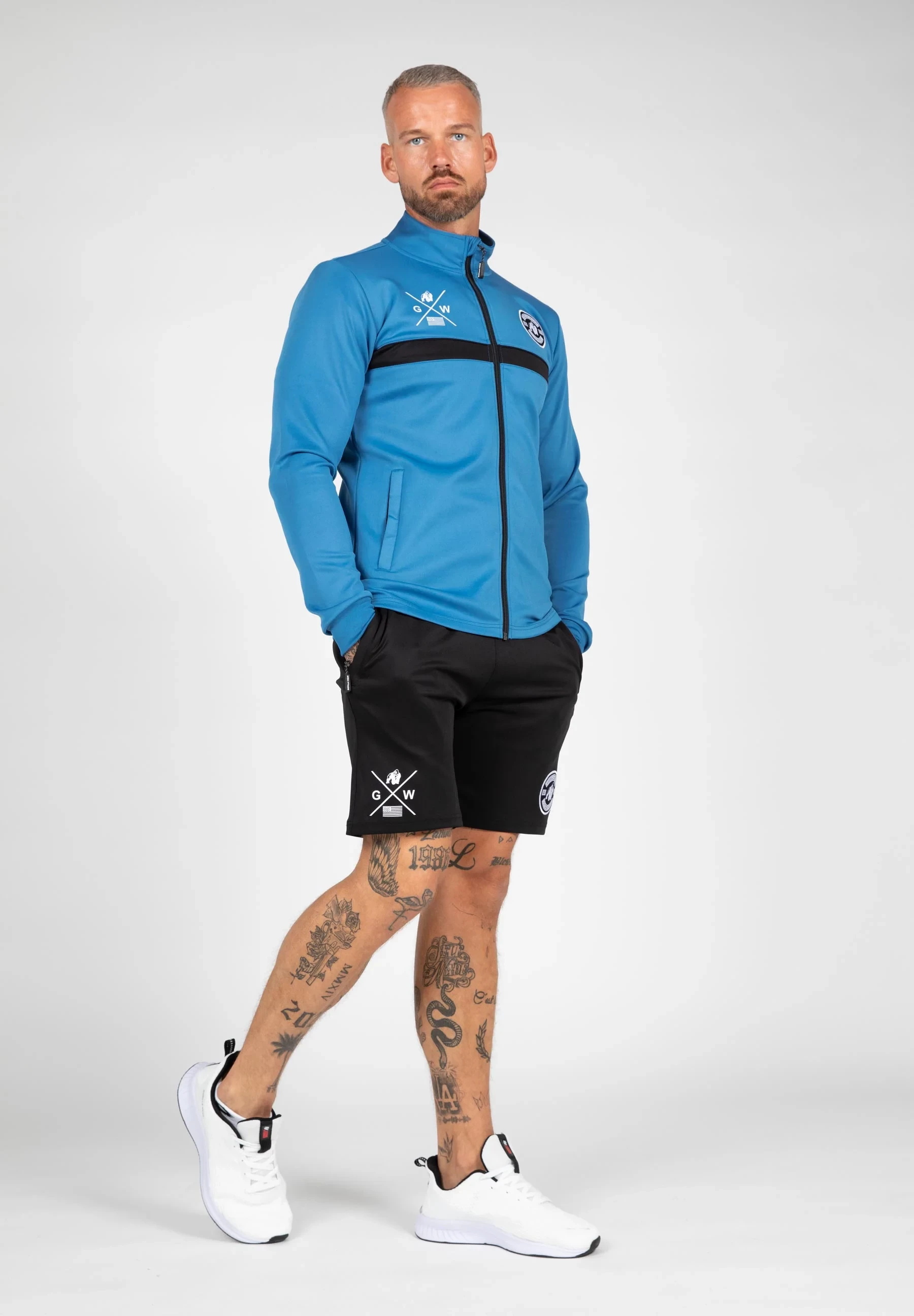 Vernon Track Jacket - Blue [Madhësia: M]