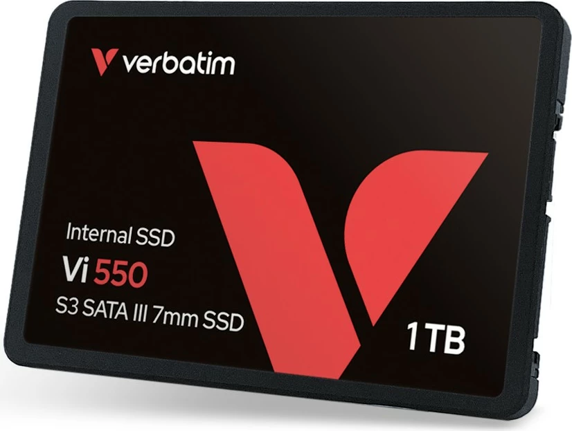 SSD i brendshëm Verbatim Vi550 49353 1TB 2.5" SATA III 6 Gb/s 7mm, e zezë