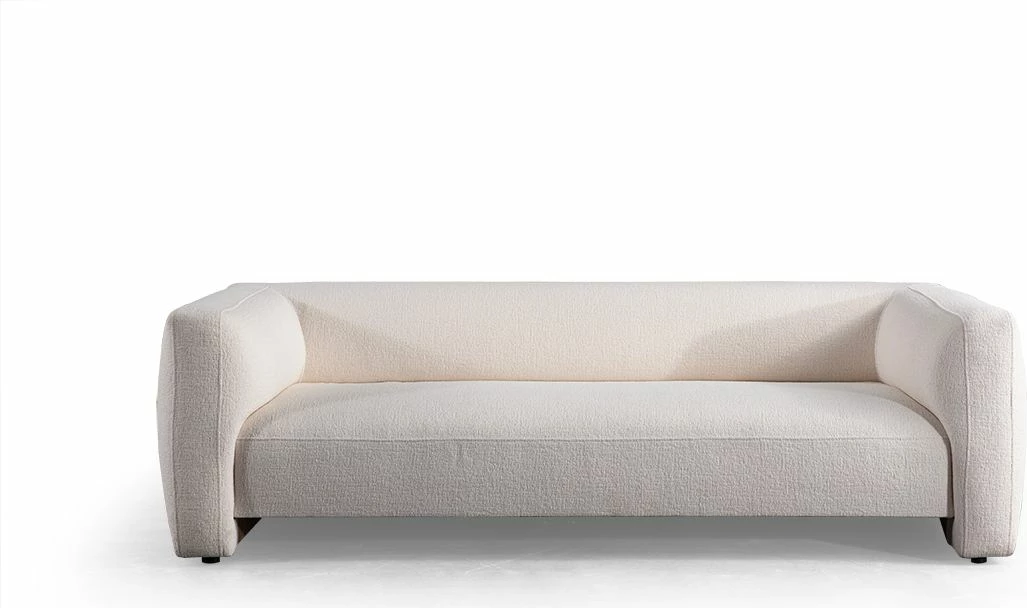 Divan treshe Rena 3, Atelier del Sofa, ngjyrë e bardhë