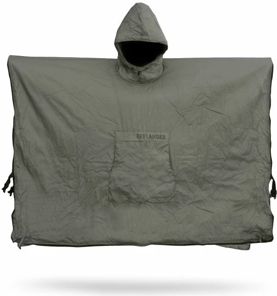 Ponço kampingu Offlander unisex, gri