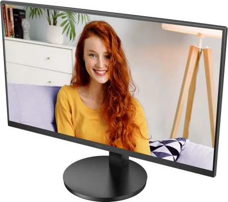 Monitor, AOC, U27B3AF, 27" UHD 4K 60 Hz, HDR10, Adaptive Sync, altoparlantë të integruara, këmbë me rregullim lartësie, e zezë