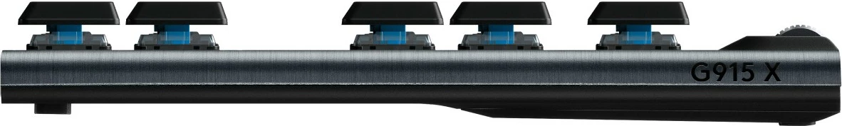 Tastierë lojrash Logitech G915 X LIGHTSPEED TKL wireless, RGB, black (FR)