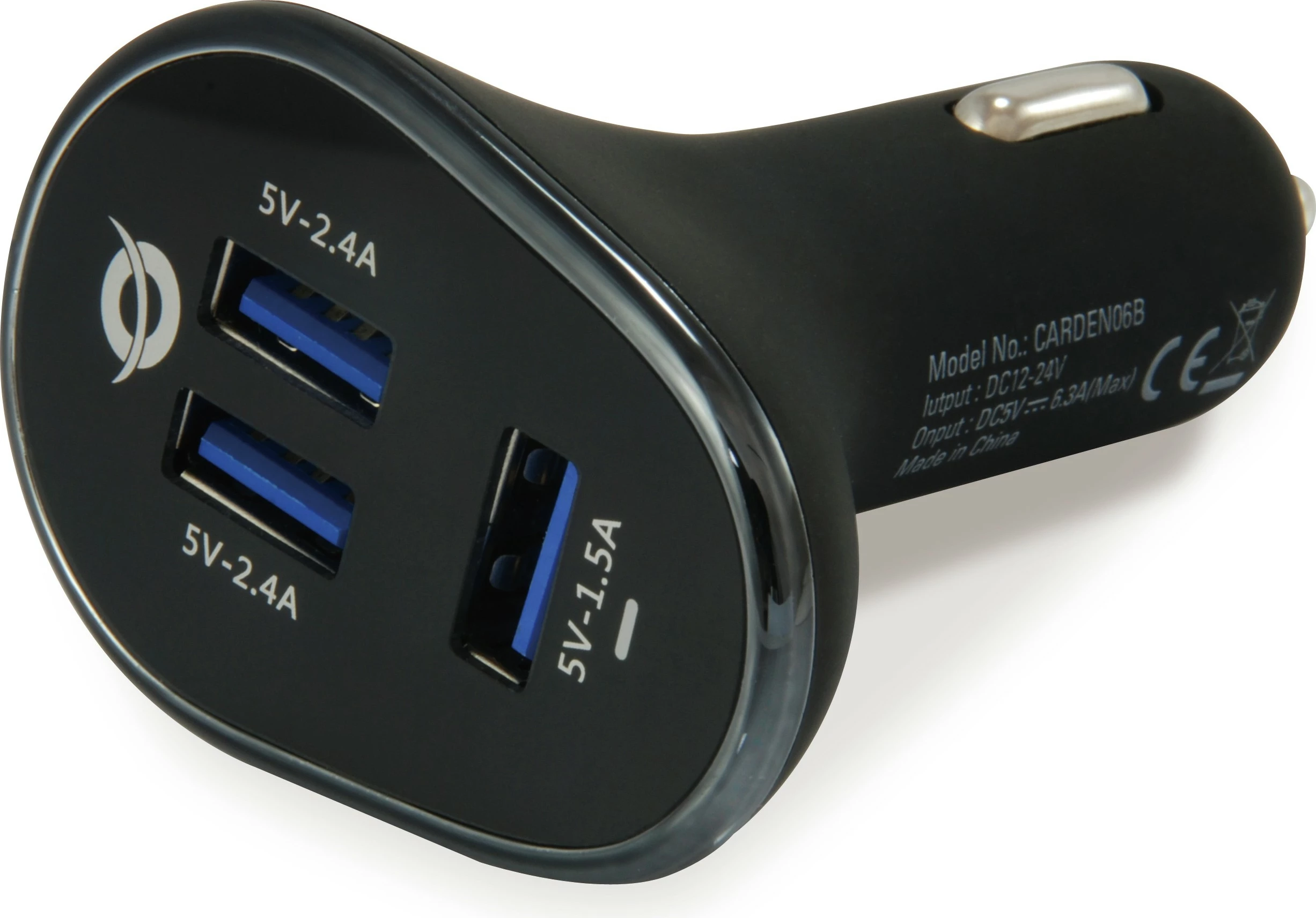 Karikues veture Conceptronic KFZ-Ladegerät, 3x USB-A, 31.5W, zi