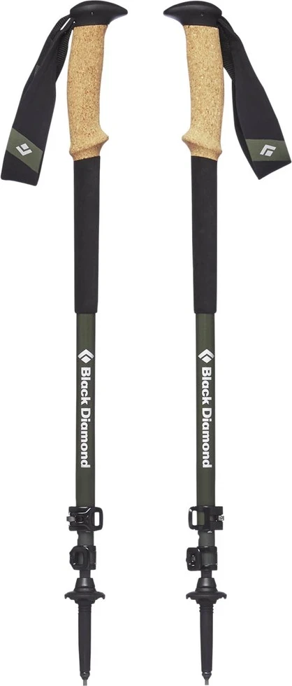 Shtyllë për ecje Black Diamond Alpine Carbon Cork, Teleskopike