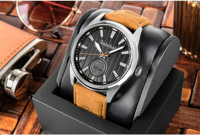 Orë dore për meshkuj Timberland Northbridge TBL.TDWGA0010204, e zezë, set me çantë