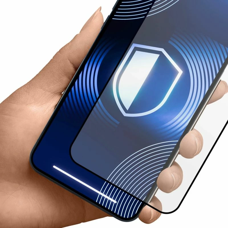 Mbrojtëse xhami matte 3mk HardGlass Matt Max për iPhone 14 Pro Max