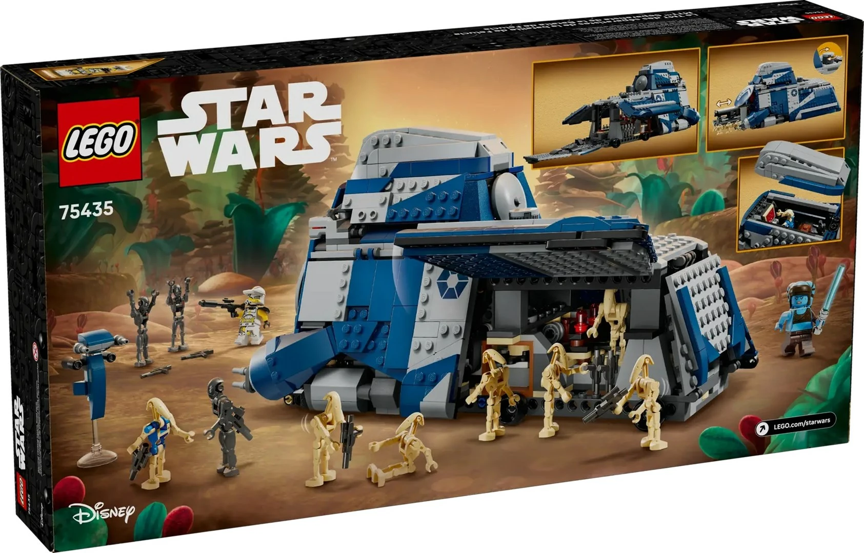 Set LEGO Star Wars 75435 Battle of Felucia Separatist MTT, për fëmijë 9+ vjeç
