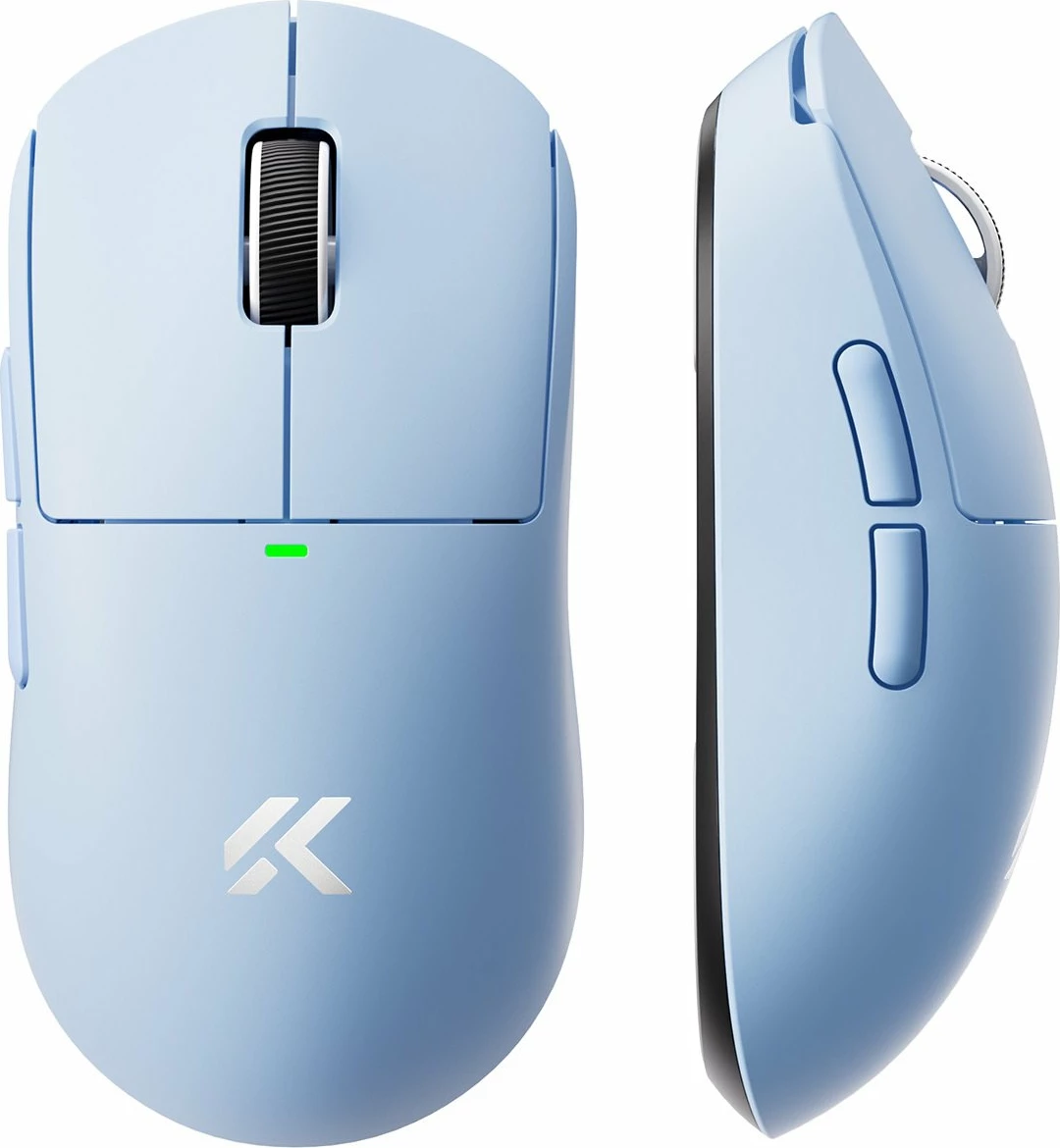 Maus gaming MCHOSE A5 V3 Ultra MC-A5V3-3 PAW3395 26000 DPI 8000Hz 6 butona, blu