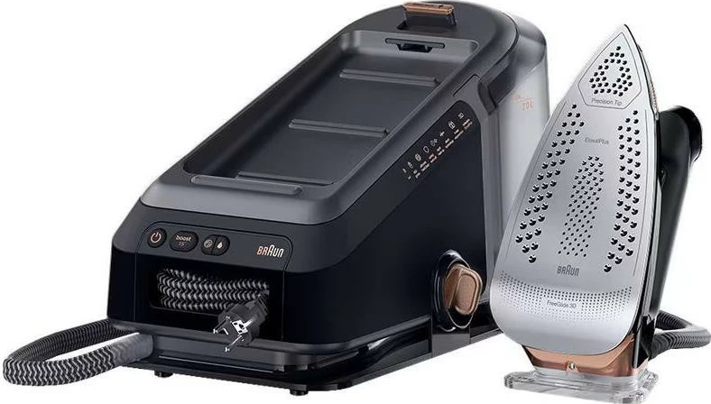 Hekur me stacion avulli Braun CareStyle 7 Pro IS 7286 BK, 2700W, 8 bar, 2.0L, i zi