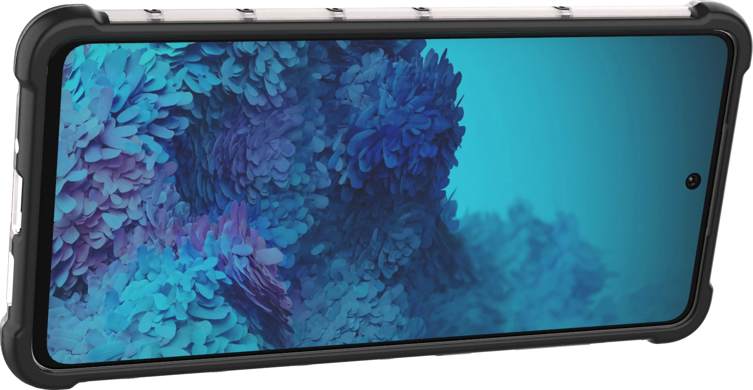 Mbështjellës Hurtel Honeycomb për Samsung Galaxy A73, i zi