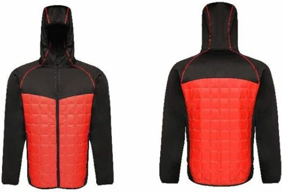 Xhaketë për meshkuj Regatta, modeli Modular Thermal M TRA517, e zezë dhe e kuqe [Madhësia: XL]