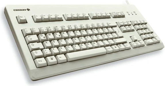Tastierë Cherry G80-3000 LPCDE-0, USB, QWERTZ, gri