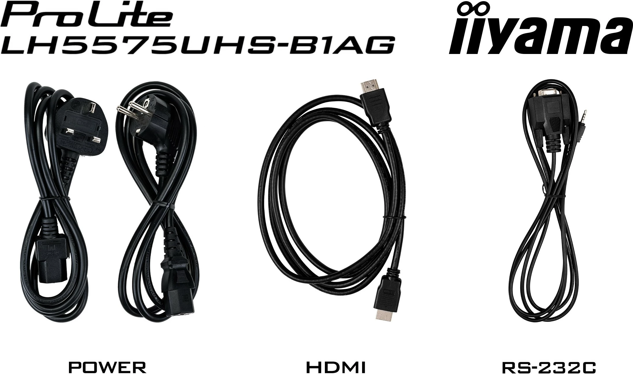 Panel digjital iiyama LH5575UHS-B1AG, 55", 4K UHD, Wi-Fi, 24/7