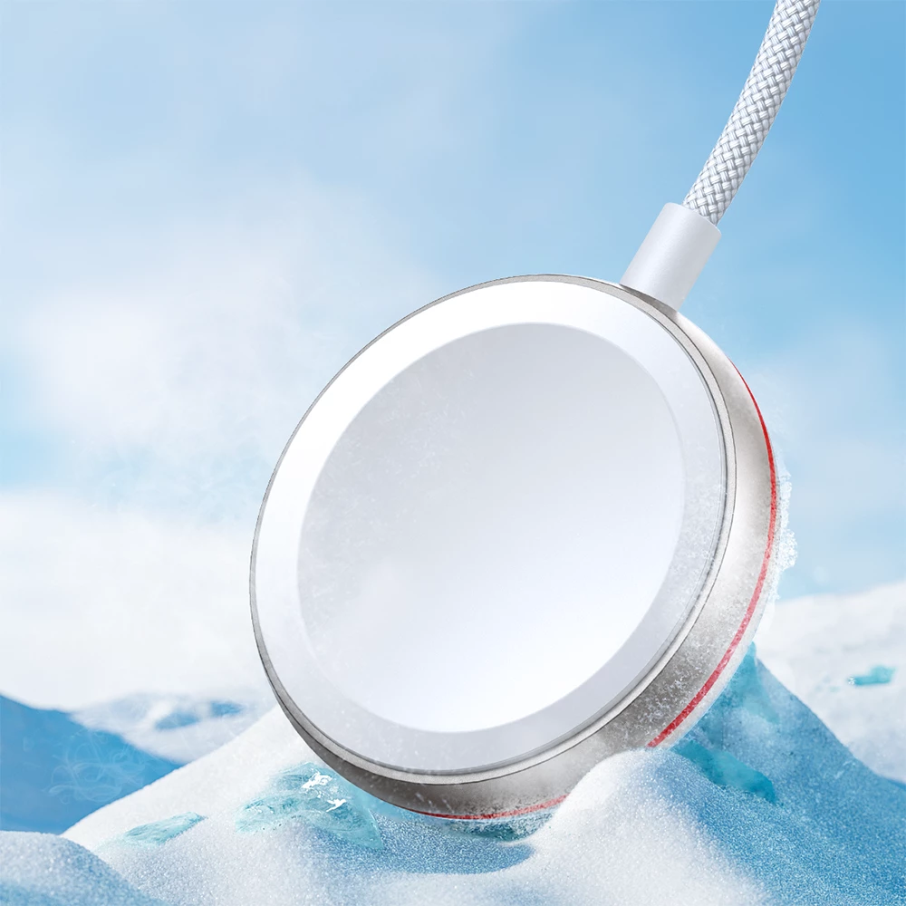 Karikues wireless për Apple Watch Joyroom S-IW011, 1.2m, USB-C, Bardhë