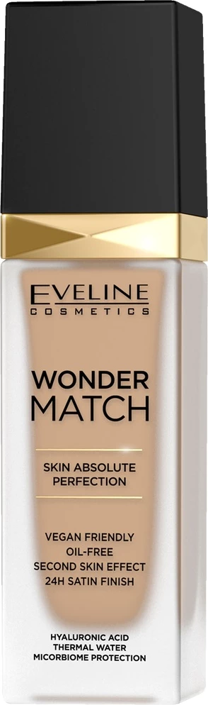 Fondatinë Eveline Cosmetics Wonder Match Foundation 30 Cool Beige 30ml