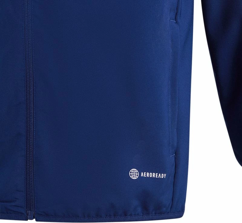 Xhaketë për fëmijë adidas Tiro 23 League Windbreaker Jr. IA1627 ngjyrë blu deti [Madhësia: 116 cm]