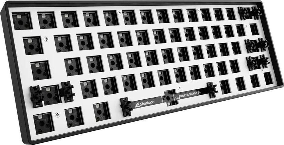 Kasë tastiere Sharkoon SKILLER SGK50 S4, 60%, RGB, ANSI, e zezë
