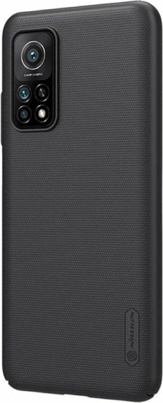 Mbështjellës NILLKIN Frosted Protection për Xiaomi Mi 10T Lite, i hollë, i lehtë, anti-rrëshqitje, anti-gjurmë gishtash, i zi