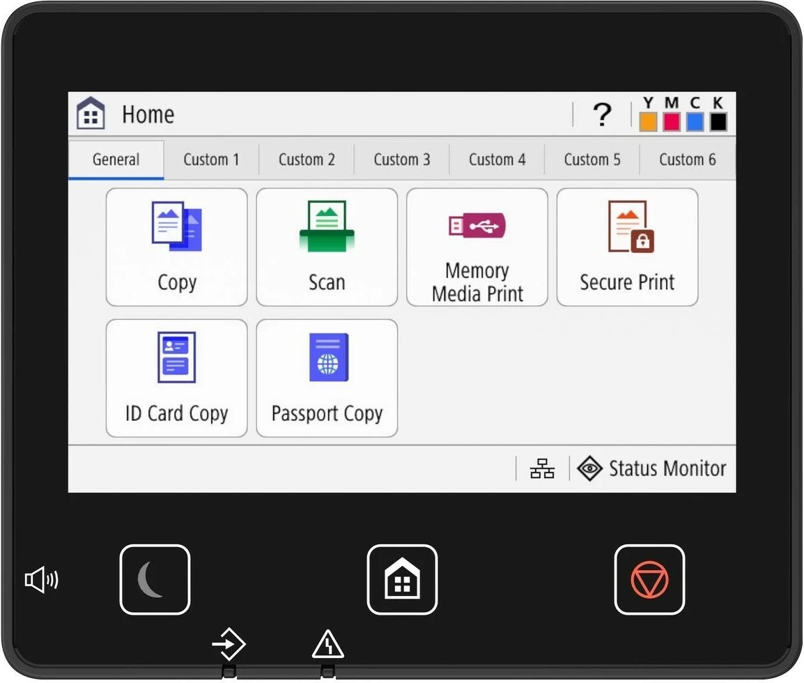 Printer laser Canon i-Sensys MF667Cdw, multifunksional, Wi-Fi, i bardhë