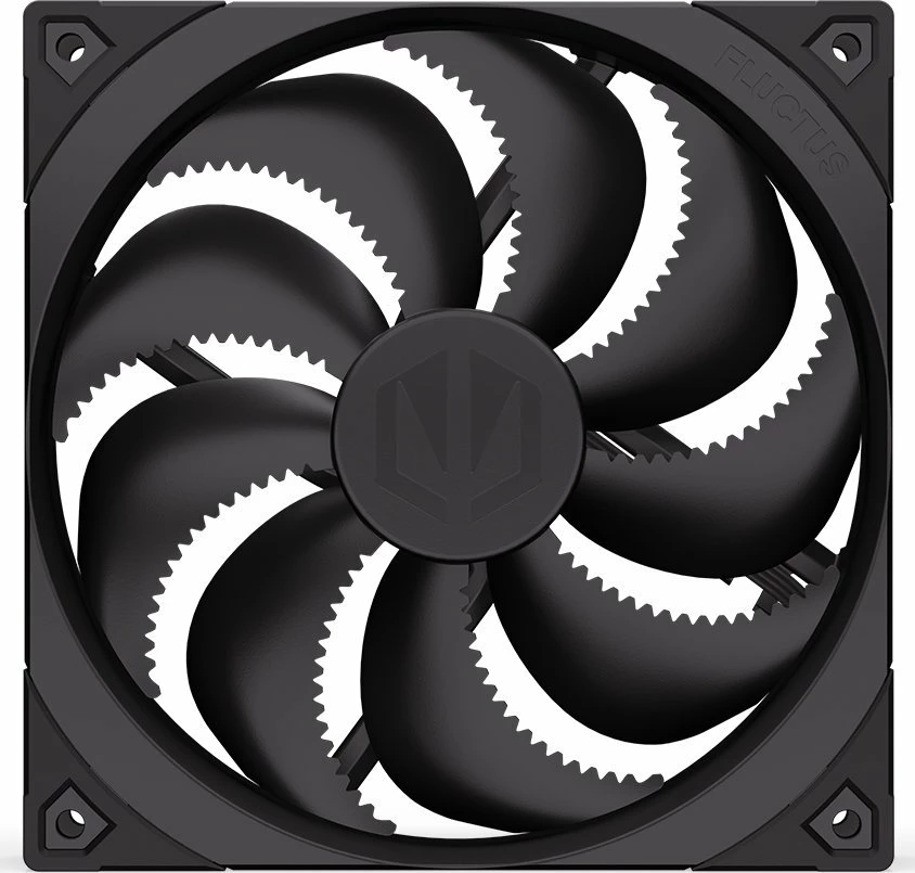 Ventilator kompjuteri Endorfy Fluctus 140 PWM EY4A003, 140 mm, 4-pin PWM, 1800 rpm, 1 copë, i zi
