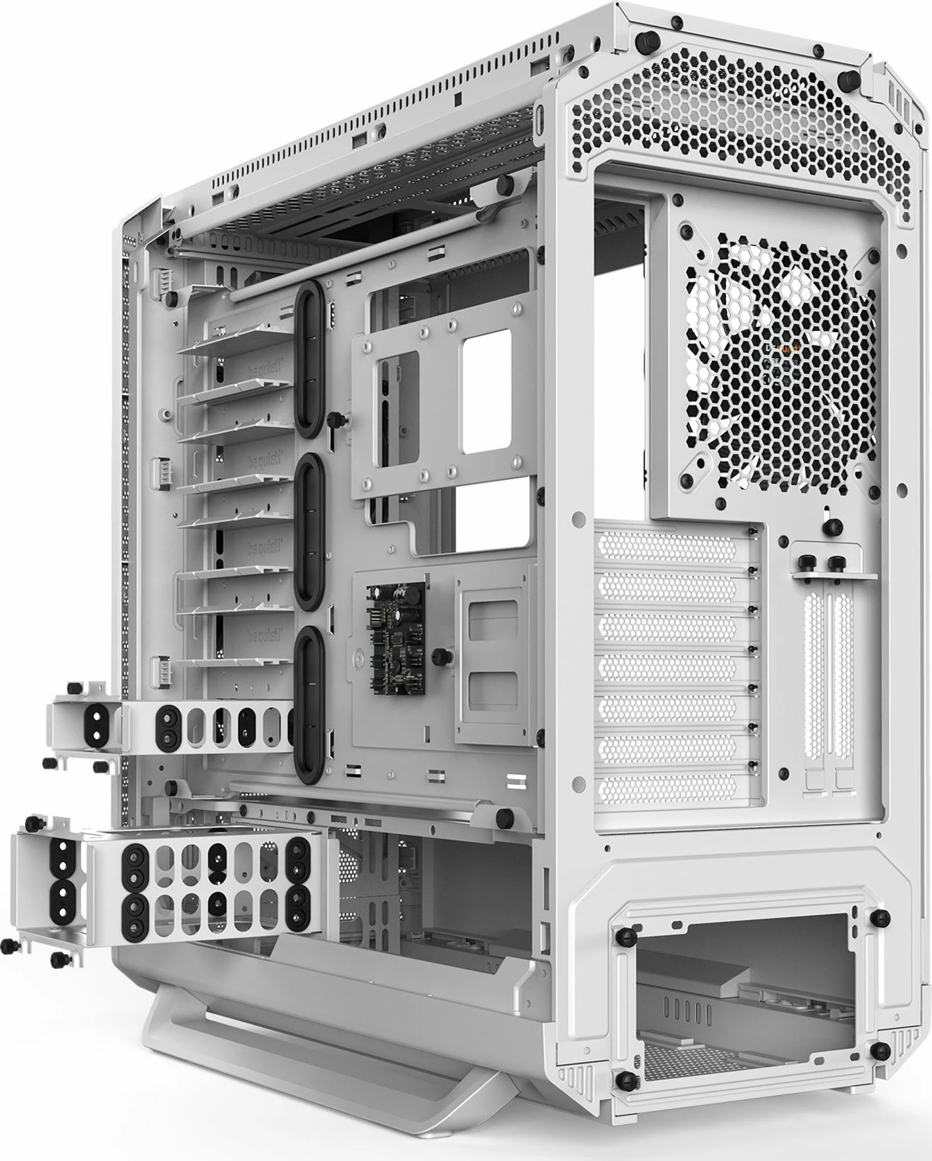 Kasë be quiet! Silent Base 802 Window BGW40 Midi Tower, ATX/eATX, tempered glass, 3x140mm fan, e bardhë