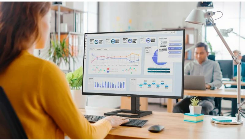 Monitor, Philips, 27E1N1800AE/00, 27 inch 4K IPS HDR me rregullim lartësie, e zezë