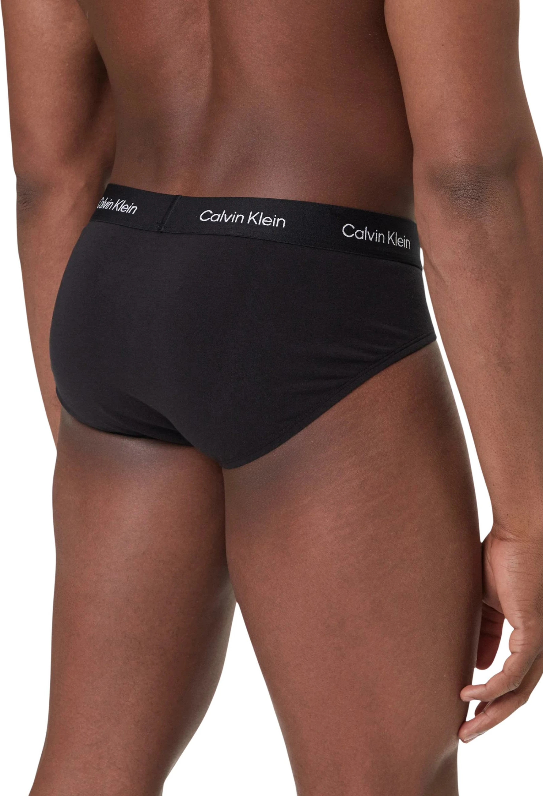Të brendshme për meshkuj Calvin Klein Underwear HIP BRIEF 3PK LV00NB4475, të zeza [Madhësia: S]